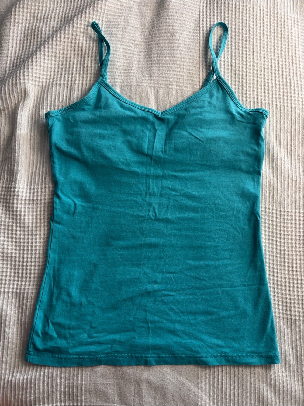 Teal Stretch Camisole